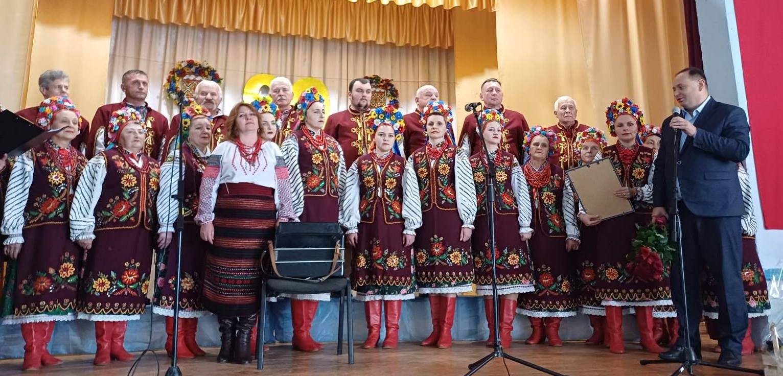 ХОР "РОЗМАЙ" БУДИНКУ КУЛЬТУРИ С. ПІДЛУЖЖЯ ВІДЗНАЧИВ 90-РІЧЧЯ ВІД ДНЯ СТВОРЕННЯ