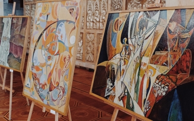 ФРАНКІВЦЯМ ПРЕДСТАВИЛИ УНІКАЛЬНІ ПОЛОТНА ОПАНАСА ЗАЛИВАХИ