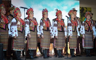 ДО ДНЯ НЕЗАЛЕЖНОСТІ У МІСЬКОМУ ПАРКУ ВИСТУПИЛА «ГУЦУЛІЯ!