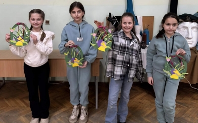 АРТ-МАЙСТЕРНЯ "СВІТ БОЖИЙ, ЯК ВЕЛИКДЕНЬ" У ХУДОЖНІЙ ШКОЛІ