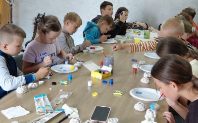 У БУДИНКУ КУЛЬТУРИ СЕЛА РАДЧА ВІДБУВСЯ ПАТРІОТИЧНИЙ МАЙСТЕР-КЛАС ДО ДНЯ УКРАЇНСЬКОЇ ДЕРЖАВНОСТІ